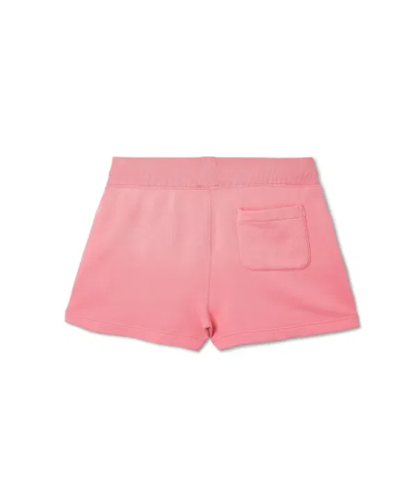 Шорты из флиса на завязках, Polo Ralph Lauren, розовый — фото 2