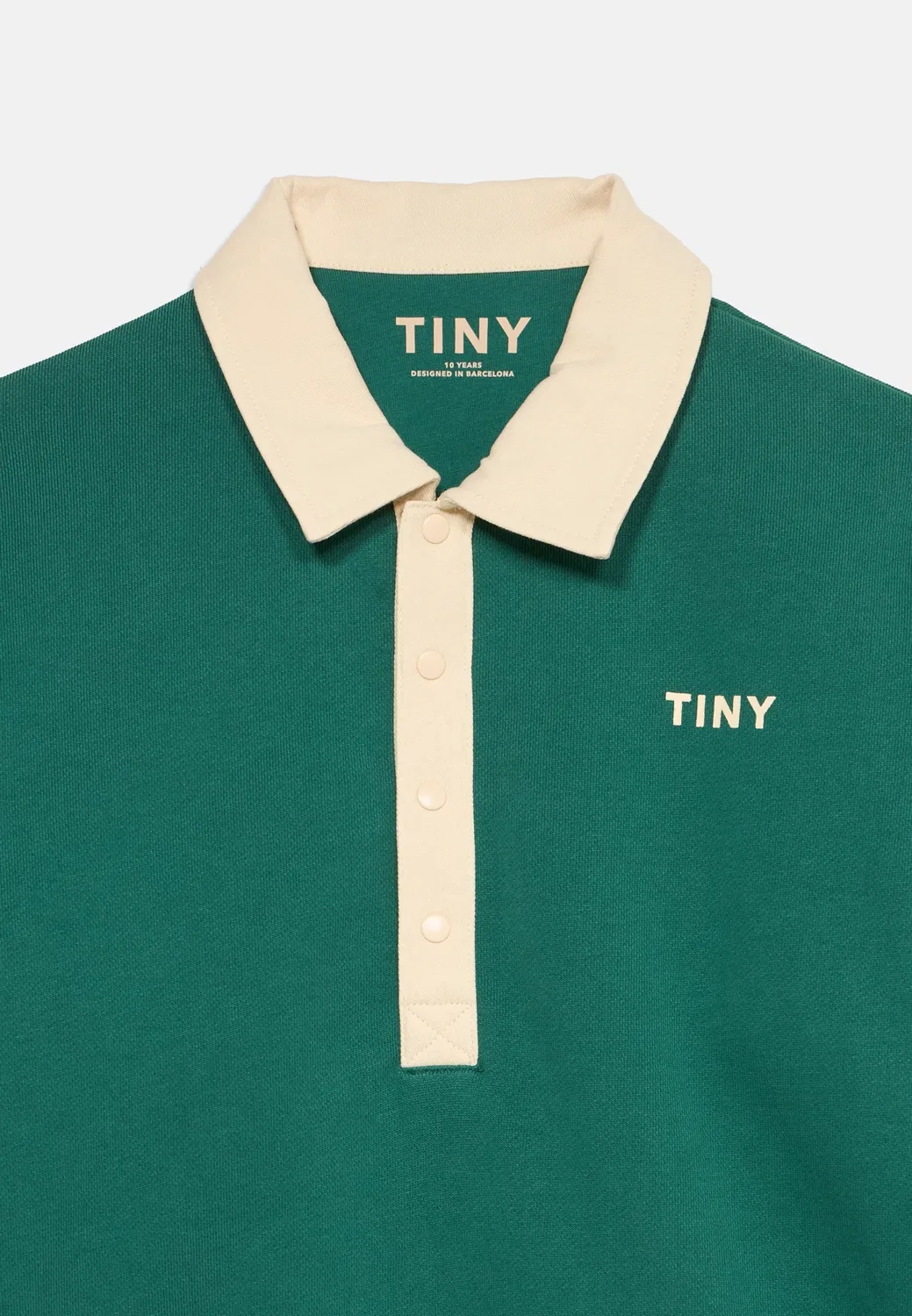 Футболка с длинным рукавом, унисекс Tinycottons, Dark Green — фото 3