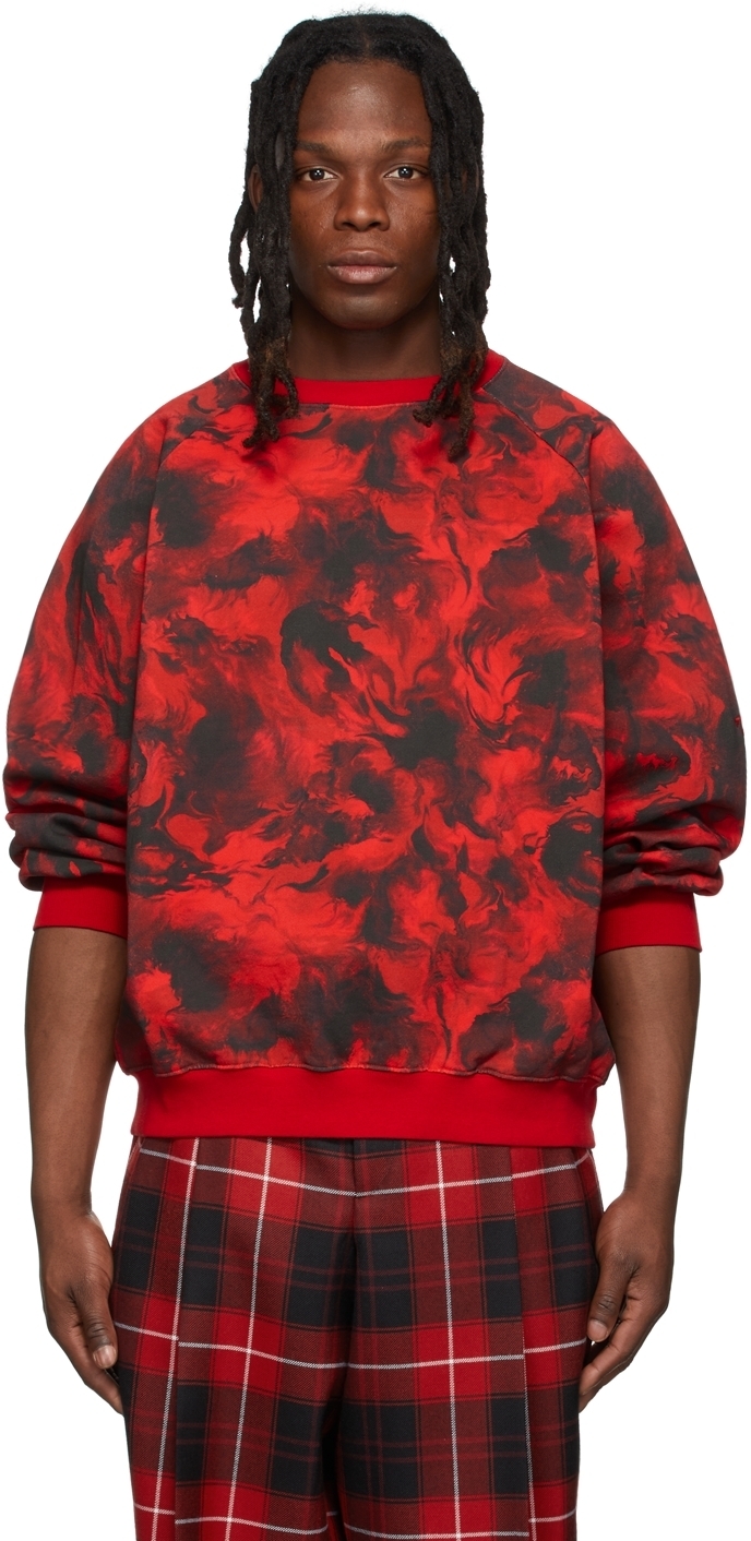 

Эксклюзивная толстовка SSENSE Red Rose Burst LU'U DAN, Коричневый, Эксклюзивная толстовка SSENSE Red Rose Burst LU'U DAN