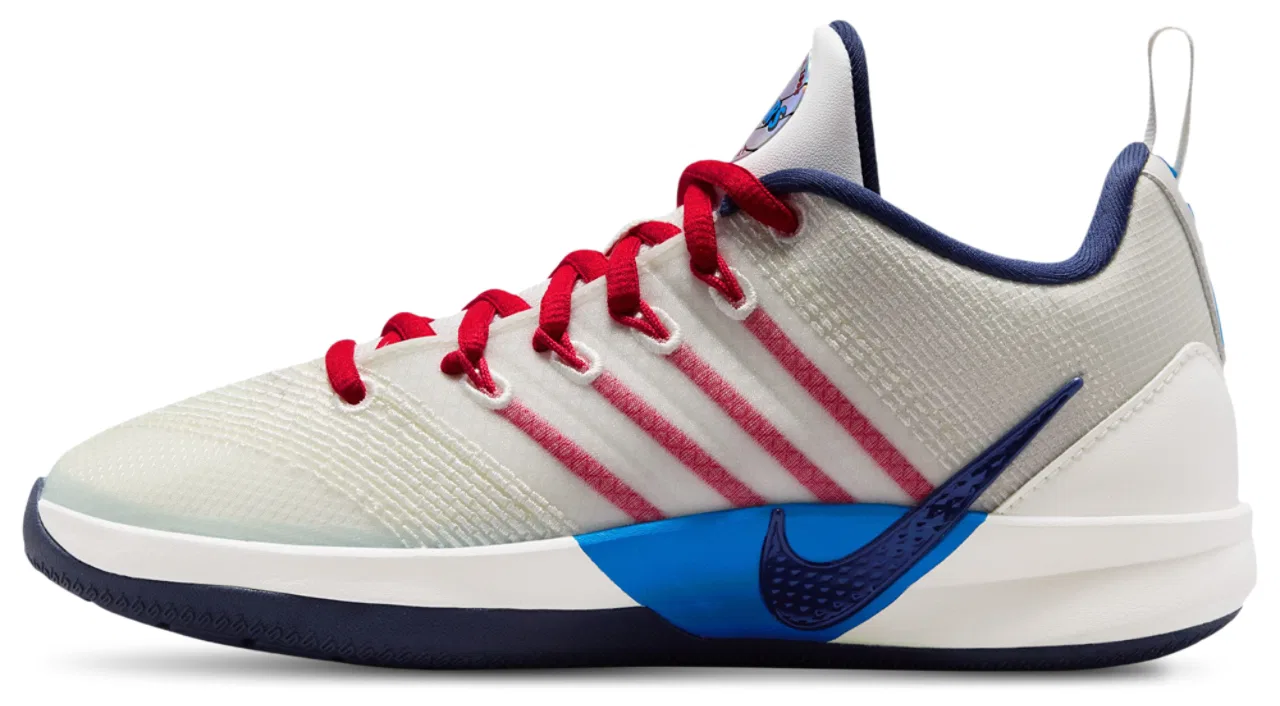 Кроссовки для девочек Walnut NRG Nike, цвет Atom Red/Sail/Midnight Navy — фото 2