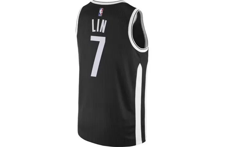 Джерси баскетбольное с принтом Jeremy Lin City Edition Swingman Nike, черный