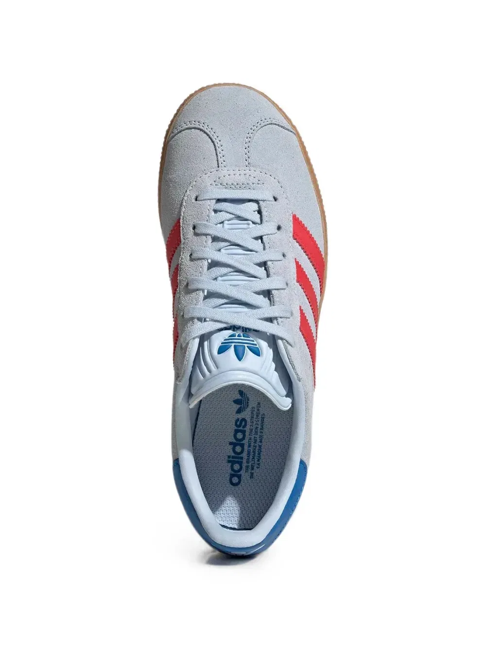 Кроссовки Gazelle Adidas Kids, серый — фото 4