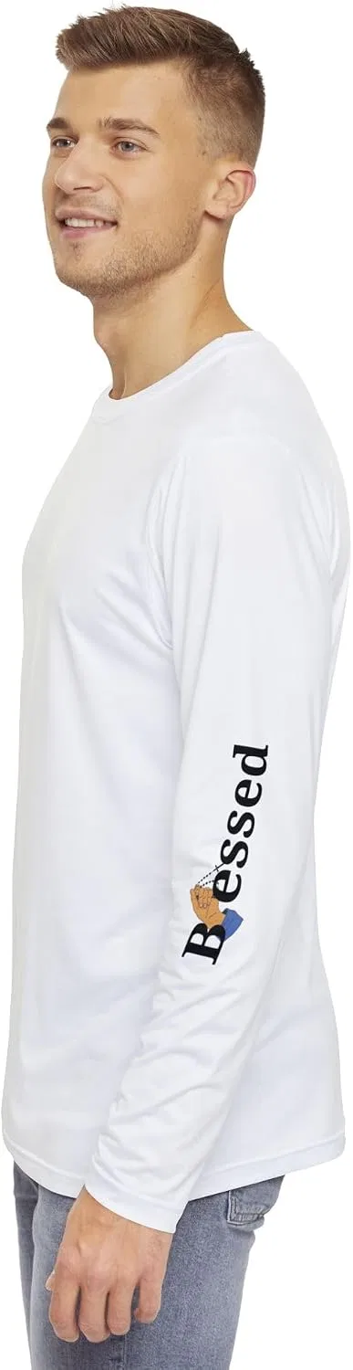 Мужская длинная футболка с круглым вырезом Regular Fit, Multicolor