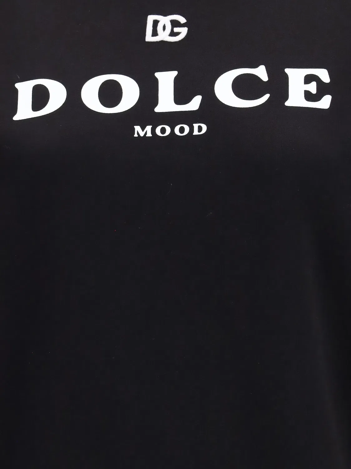 Dolce & Gabbana Свитшот с принтом логотипа черный — фото 4