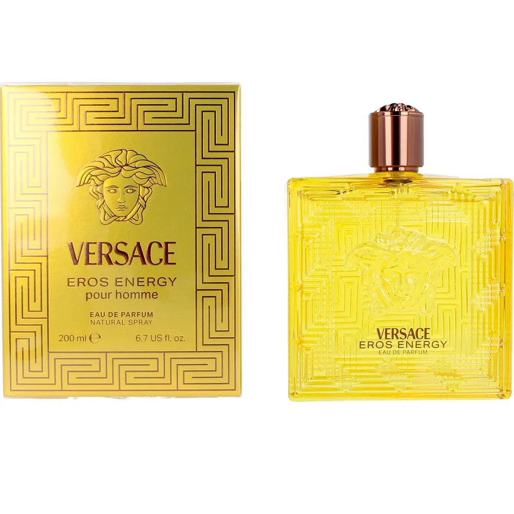 Парфюмерная вода 200 мл с цитрусовым ароматом Eros Energy Versace — фото 2