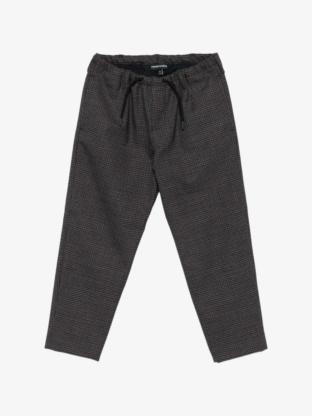Спортивный костюм в клетку Emporio Armani Kids, серый — фото 3