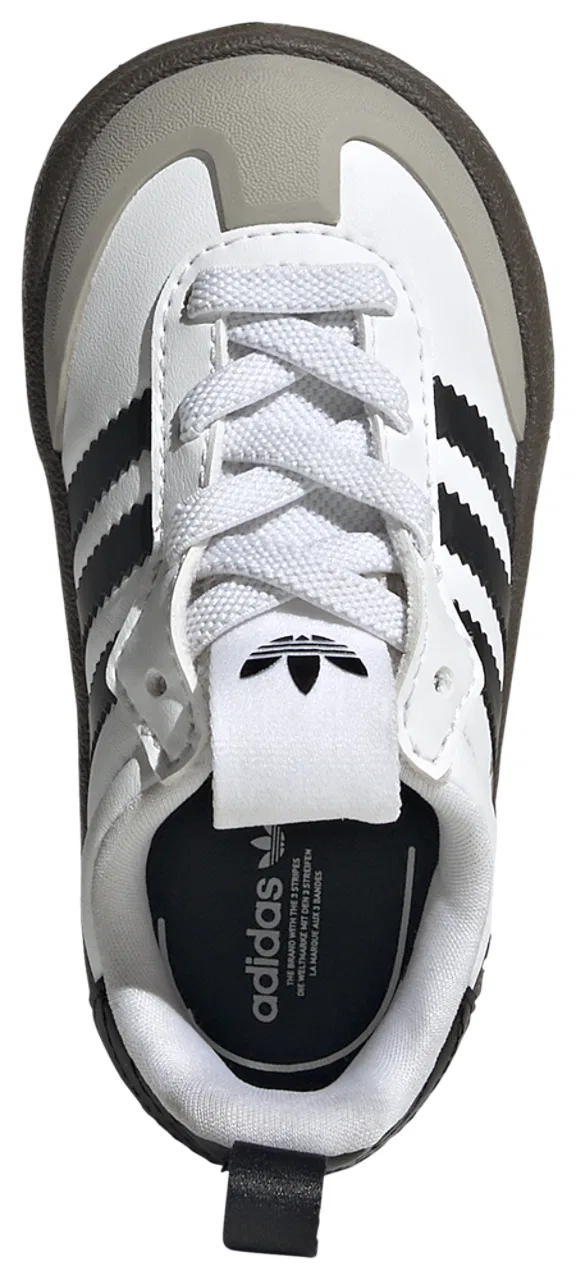 Кроссовки для мальчиков adiFOM Samba 360 Adidas, цвет Black/Clear Granite/White — фото 4