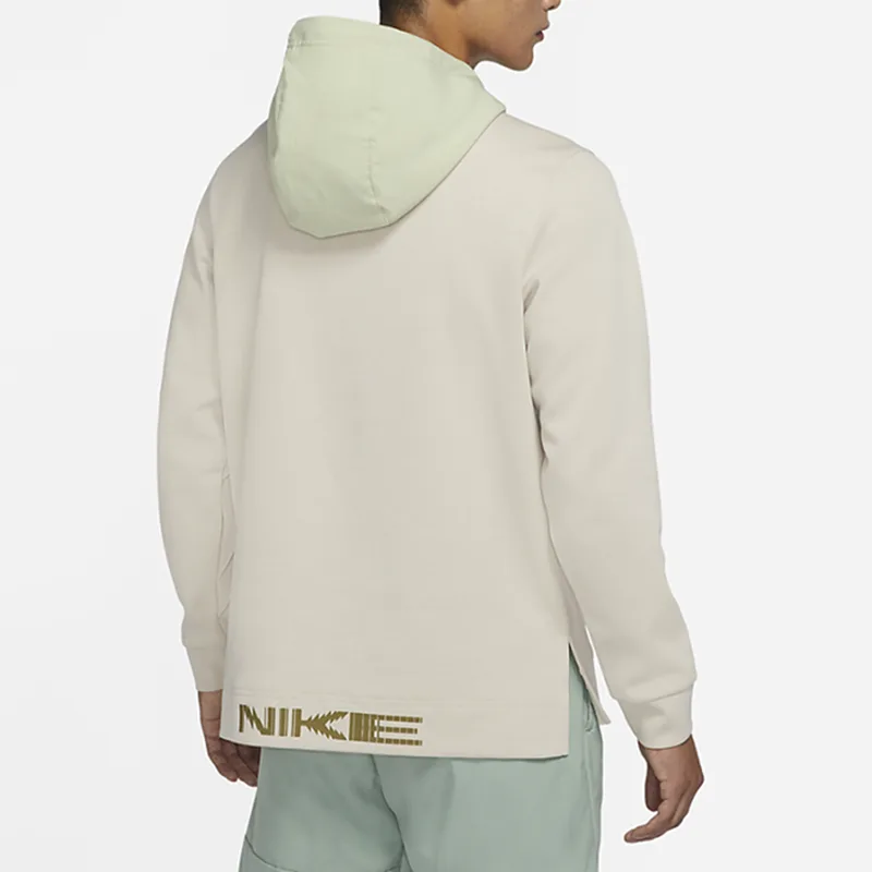 Nike Толстовка dri fit мужская ecru — фото 3