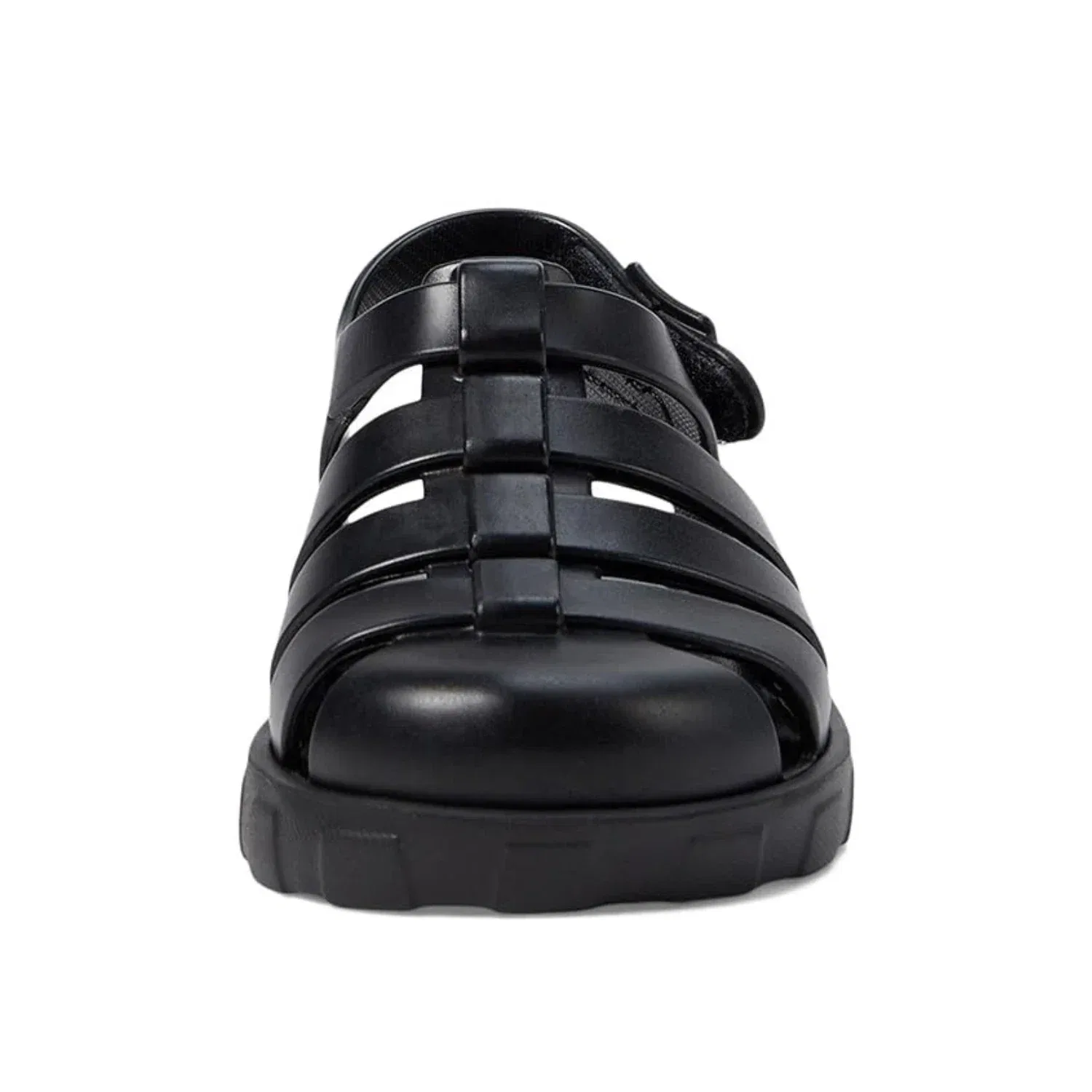 Детские сандалии с круглым носом Mini Melissa Megan BB, черный — фото 2