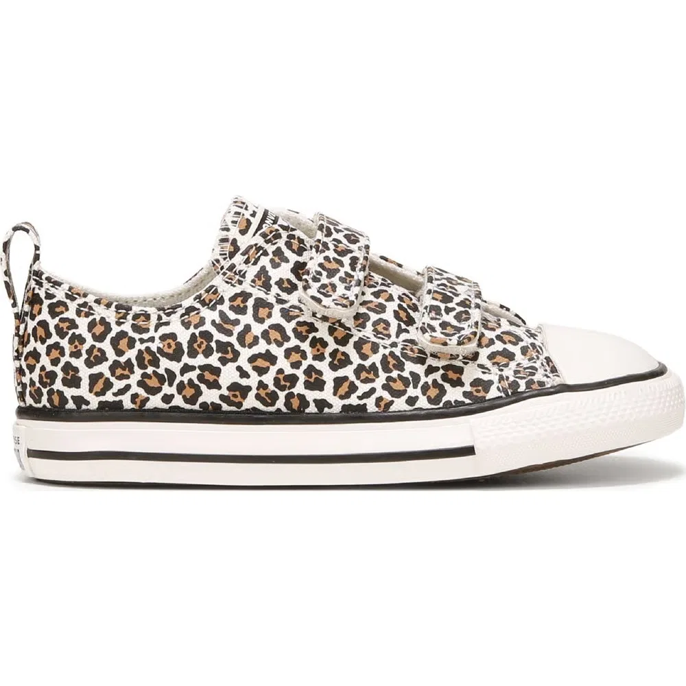 Детские низкие кроссовки Chuck Taylor All Star 2V для малышей Converse, Leopard Print — фото 2