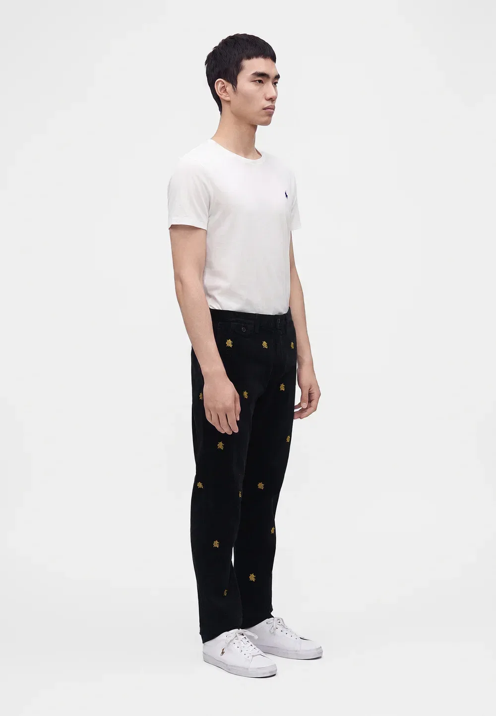 Тканые брюки Polo Ralph Lauren, Black — фото 4