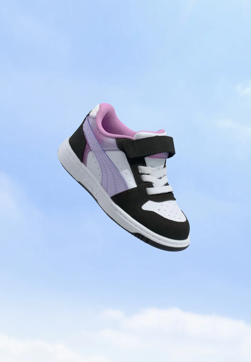 Rebound slam faded glow унисекс - кроссовки Puma, Black/Light Lavender/Mauve Glow