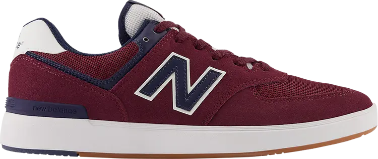 

Кроссовки New Balance Wmns 574 Court 'Burgundy Navy', красный