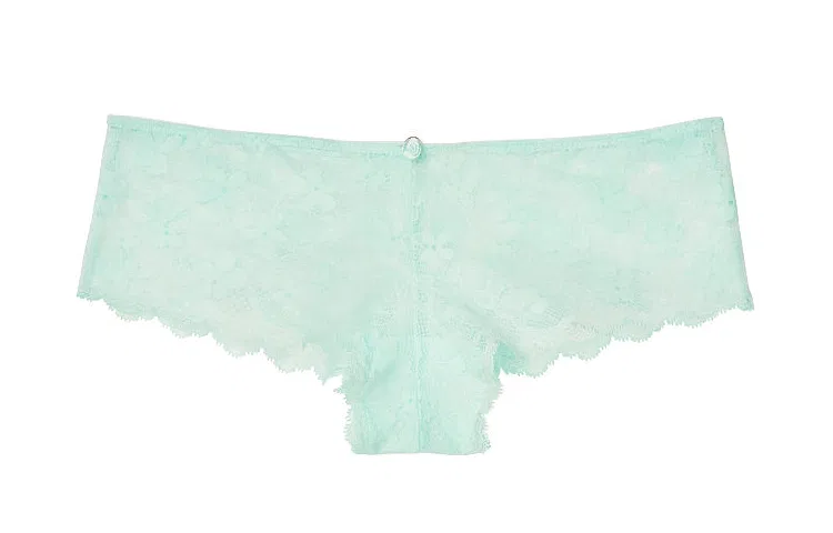 Женские стринги хлопковые Victoria's Secret, Aqua Blue