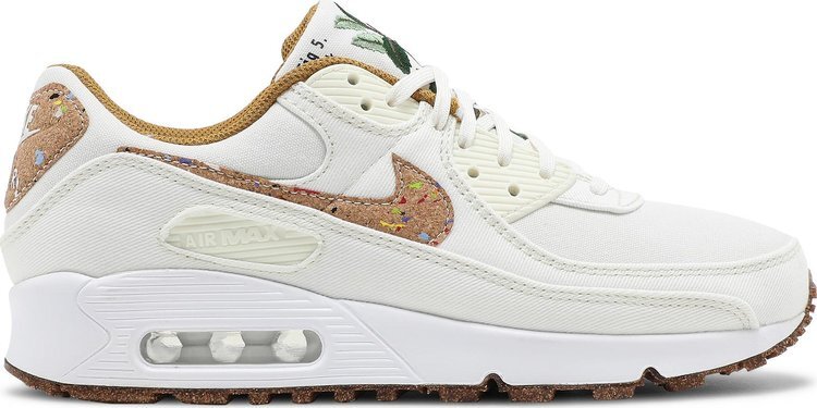 

Кроссовки Nike Wmns Air Max 90 SE 'Cork', кремовый, Бежевый, Кроссовки Nike Wmns Air Max 90 SE 'Cork', кремовый