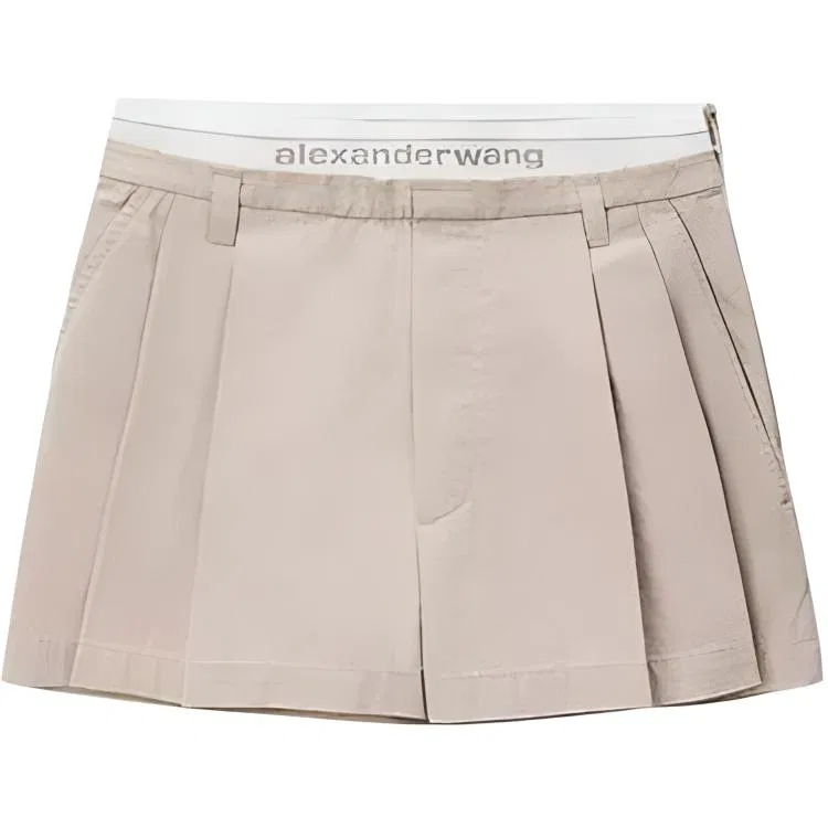 Повседневные брюки свободного кроя, Alexander Wang, Stone
