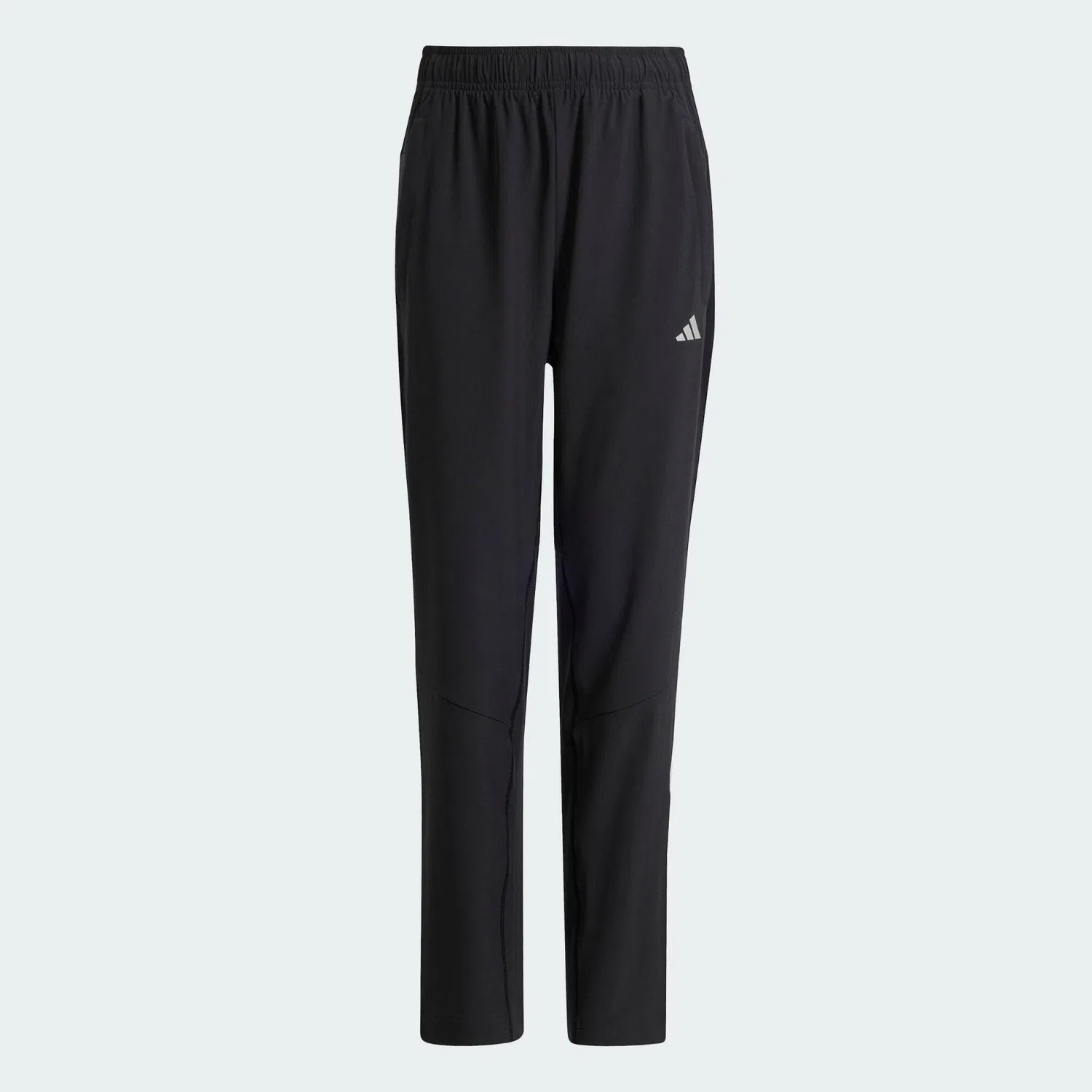 Детские штаны с принтом Training AEROREADY Woven Kids Hose, Adidas, Черный Серебряный