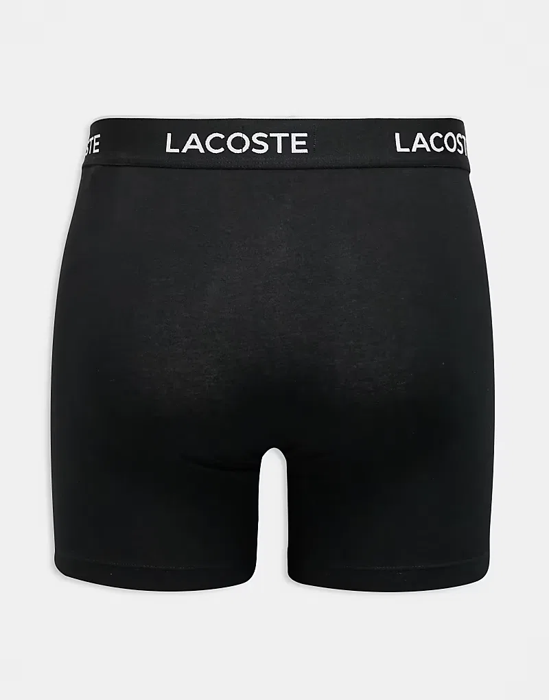 Боксеры 3 шт Lacoste, мультиколор — фото 2