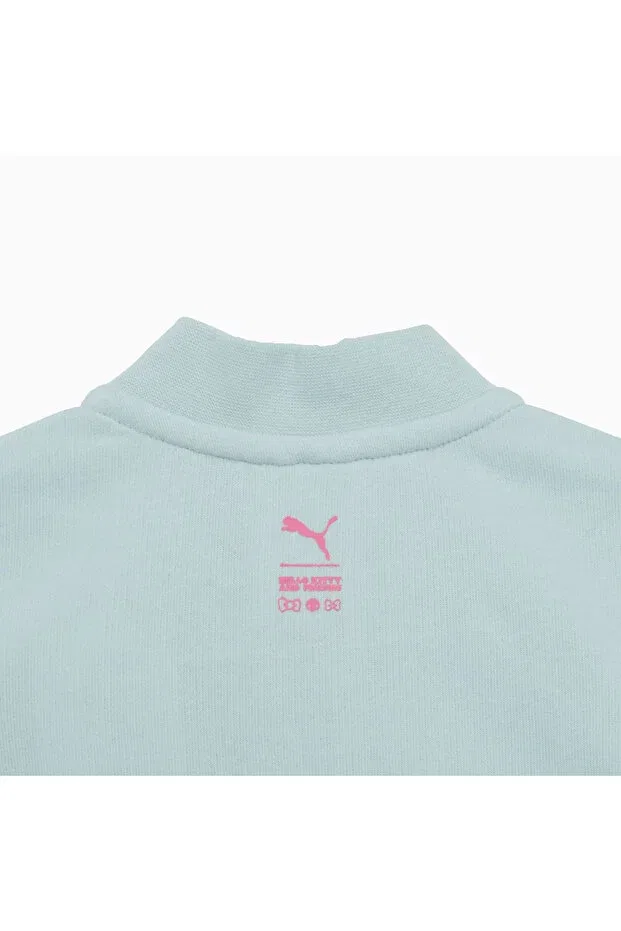Детский спортивный комплект для девочек с длинным рукавом Hello Kitty Friends Puma, Blue — фото 4