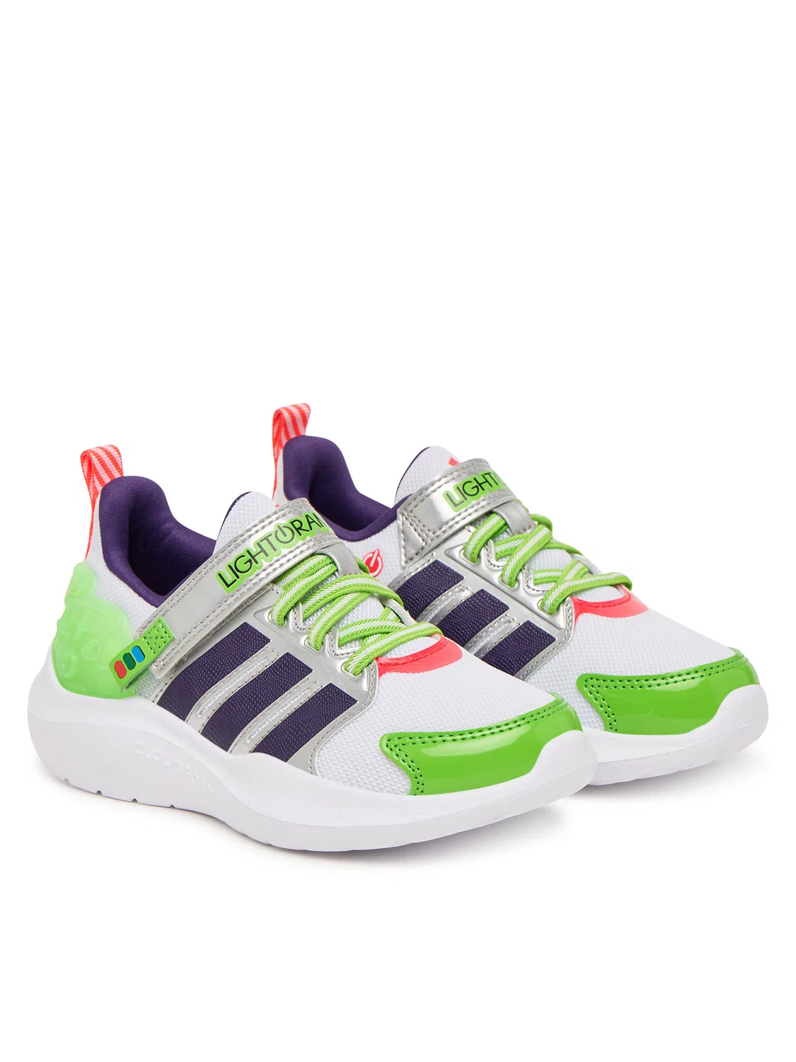 Кроссовки для мальчика Pixar Toy Story Lightorama Runner Shoes Children Adidas, разноцветный — фото 2