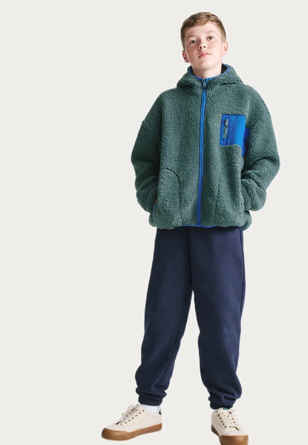 Куртка унисекс из искусственной кожи с застежкой-молнией Marks & Spencer, Green