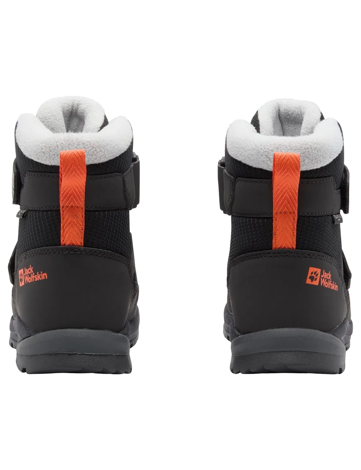Детские зимние ботинки для мальчиков водонепроницаемые Polar Bear-b Texapore Mid Vc K Jack Wolfskin, Phantom — фото 4