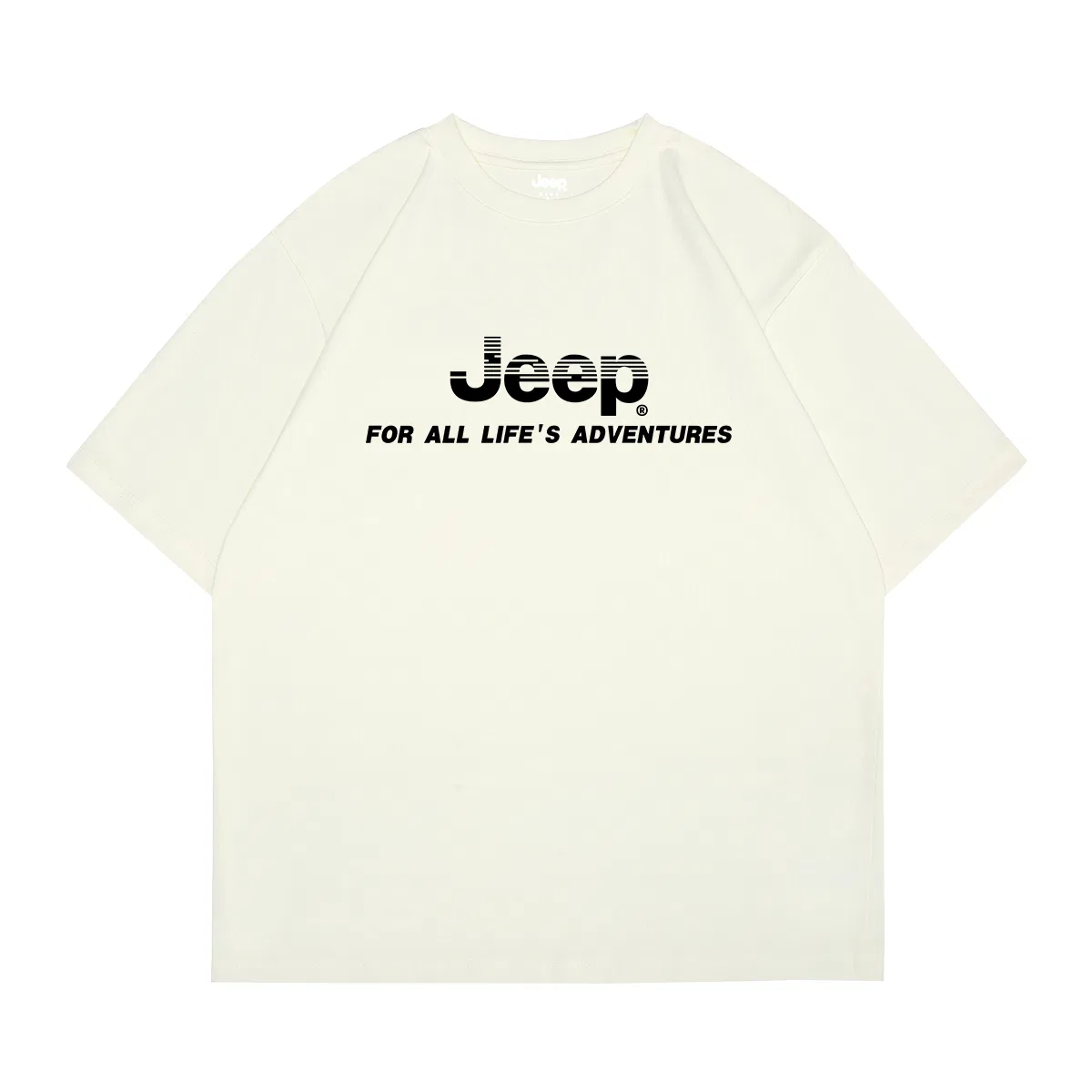 Детская футболка с круглым вырезом Jeep, Абрикосовый