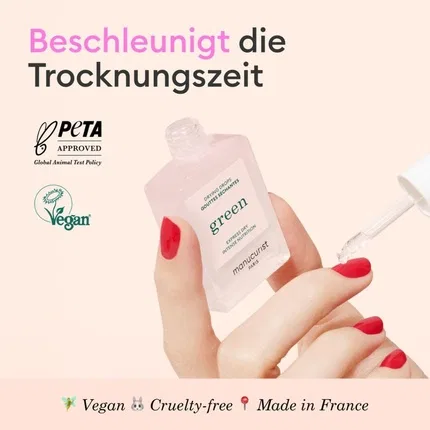 Средство для сушки лака для ногтей быстрое Manucurist Green Fast Drying