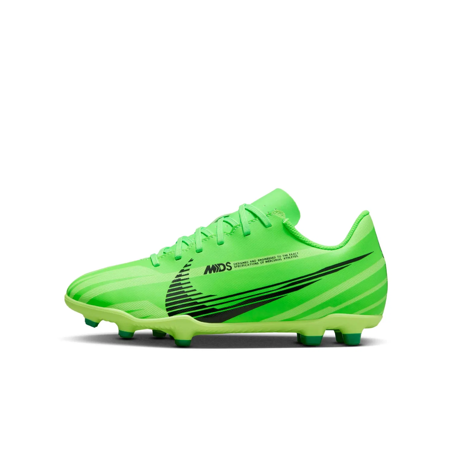 Детские бутсы для мальчиков с твердой подошвой Jr Vapor 15 Club Mds Fg/Mg NIKE, Lt Crimson Pale Ivory Bright Mandarin