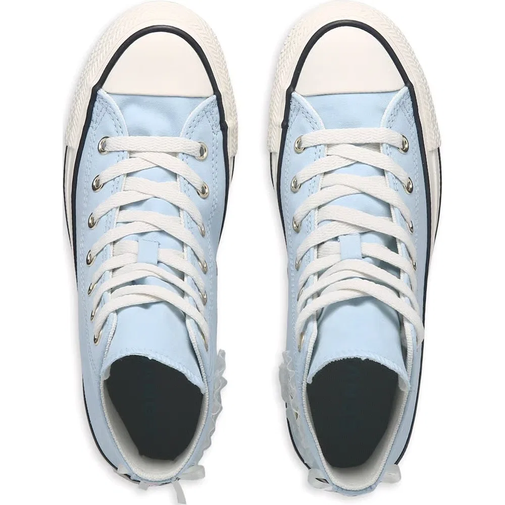 Детские высокие кроссовки Chuck Taylor All Star 1V Converse, Clear Skies/White — фото 4