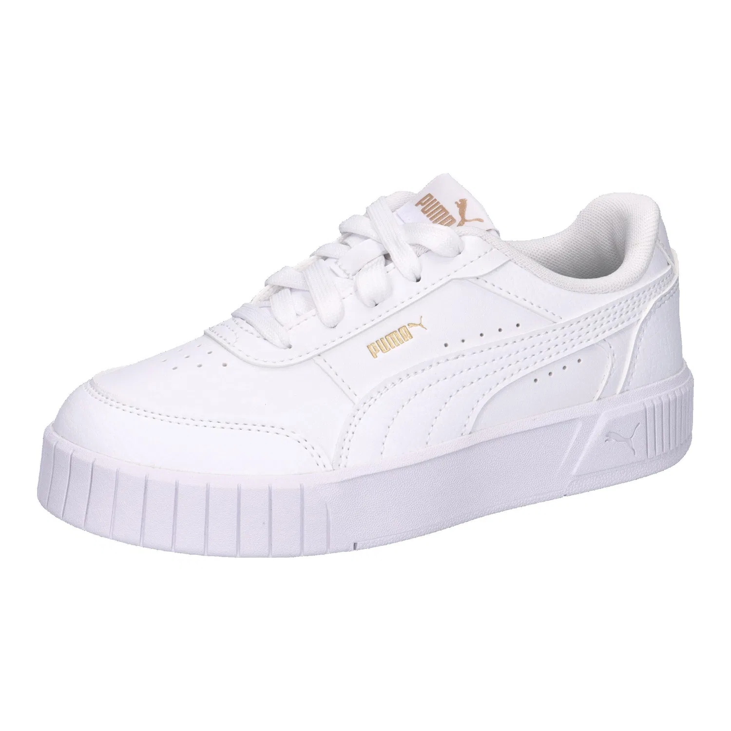 Детские кроссовки для девочек с теннисным дизайном Carina Mia Puma, Weiss