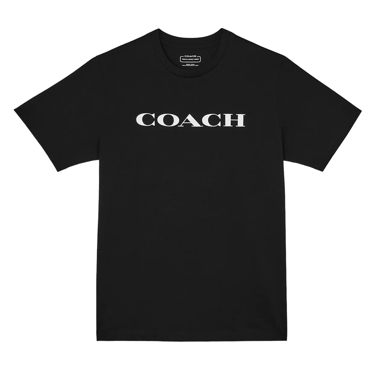 

Футболка Coach Outlet Essential In Organic Cotton, черный