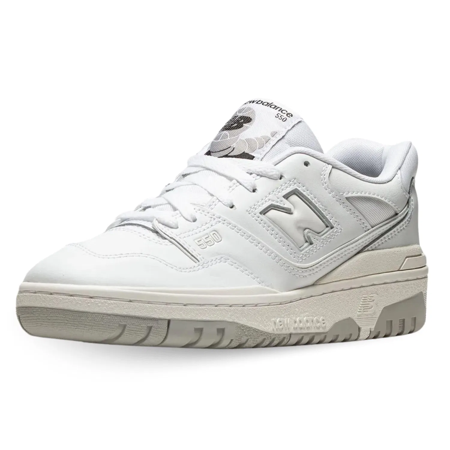 Детские кроссовки для мальчиков 550 New Balance, White White Pb