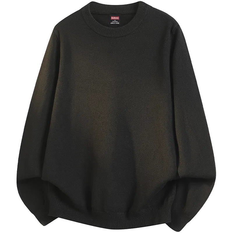 Детский свитер с круглым вырезом BALENO, Black