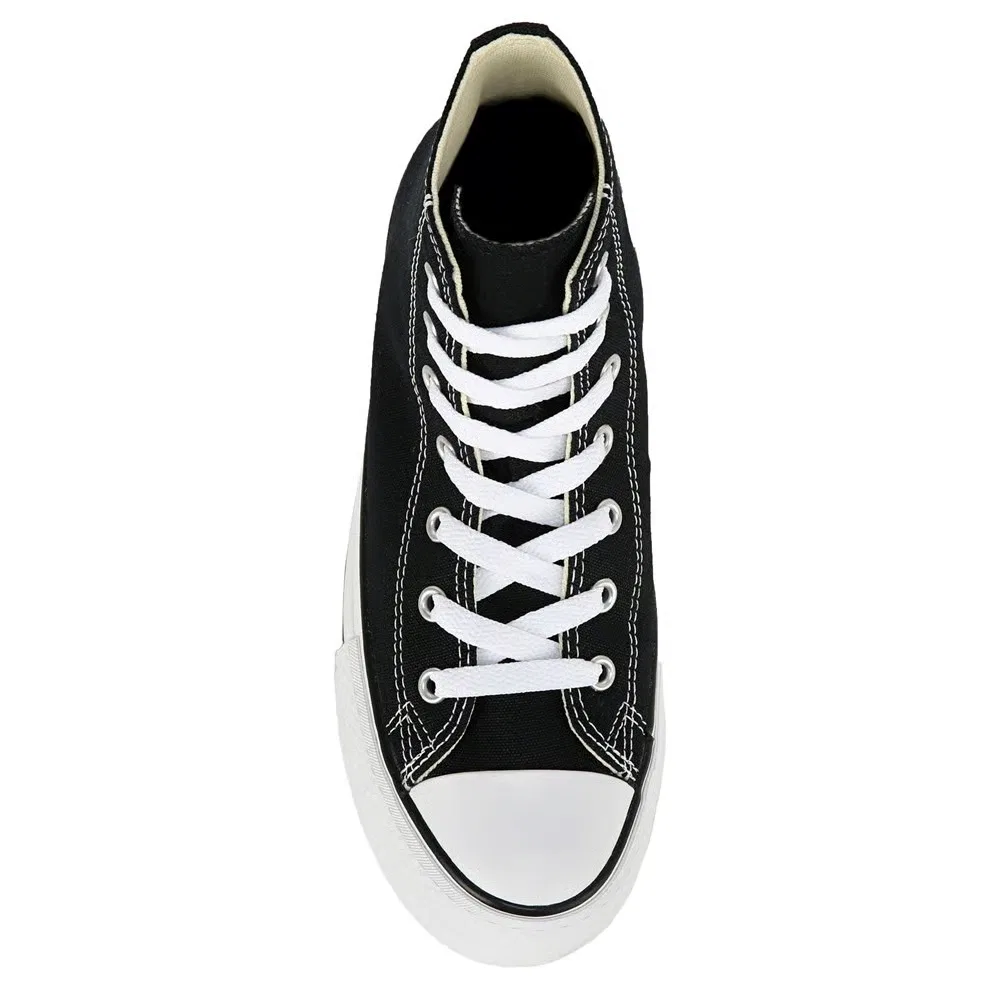 Детские высокие кеды Chuck Taylor All Star Lift Converse, Black/White — фото 4