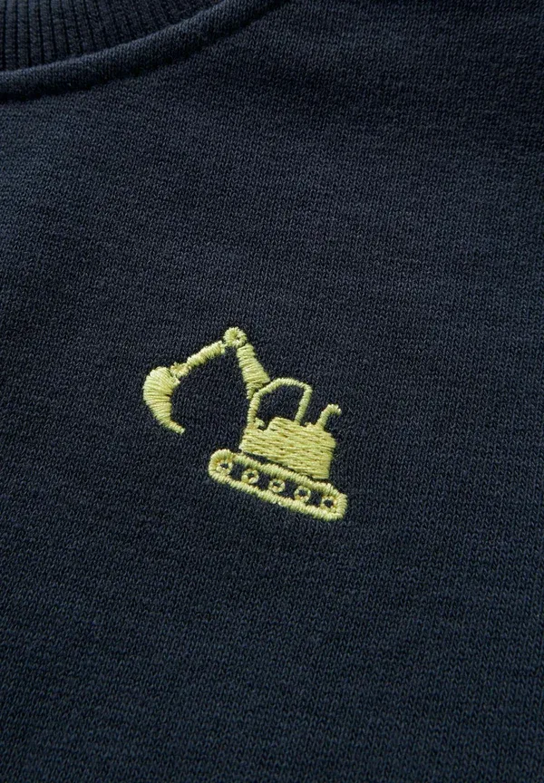 Свитшот свободного кроя с вышивкой Sweatshirt Name It, темно-синий Blazer — фото 3