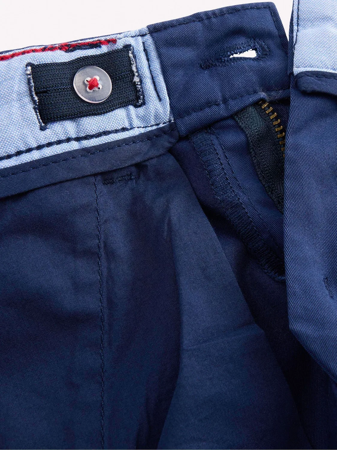 Шорты чинос классические, модель Blue Classic Boden, синий — фото 4