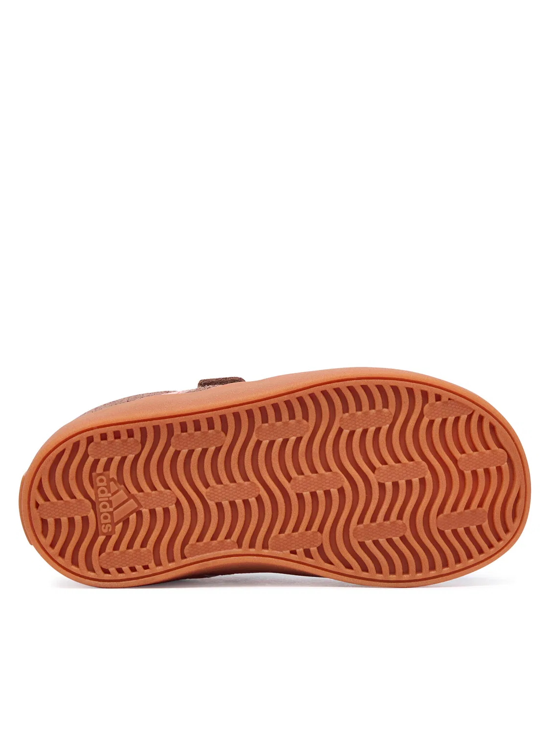 Кроссовки для девочки Vl Court Shoes Adidas, коричневый — фото 4