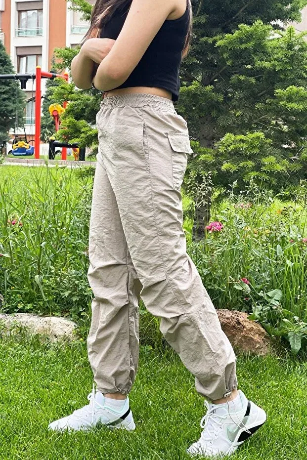 Детские штаны-джоггеры с эластичными манжетами Asortik Kids, Light Gray — фото 3