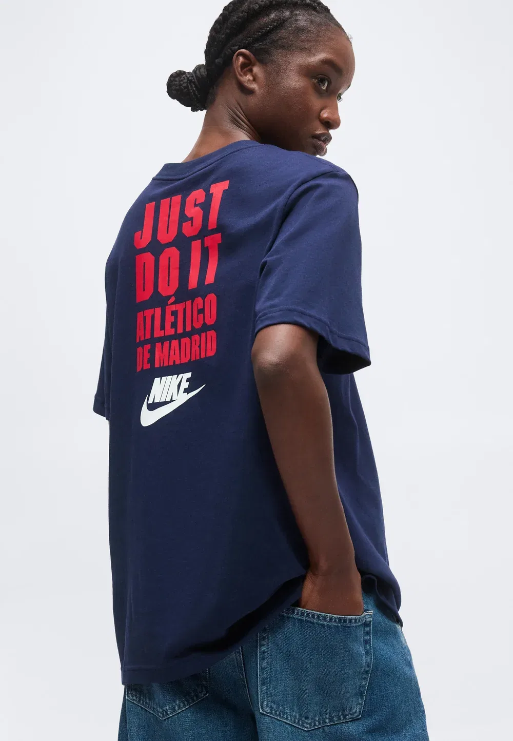 Футболка Atm - клубная одежда Nike Performance, Obsidian — фото 4
