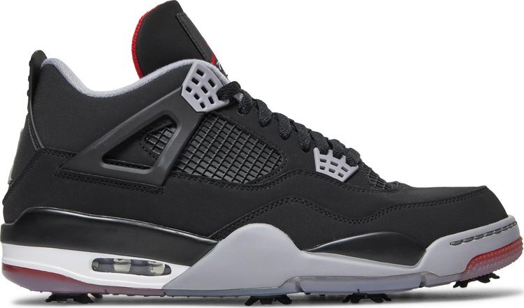 

Бутсы Air Jordan 4 Golf Bred, черный