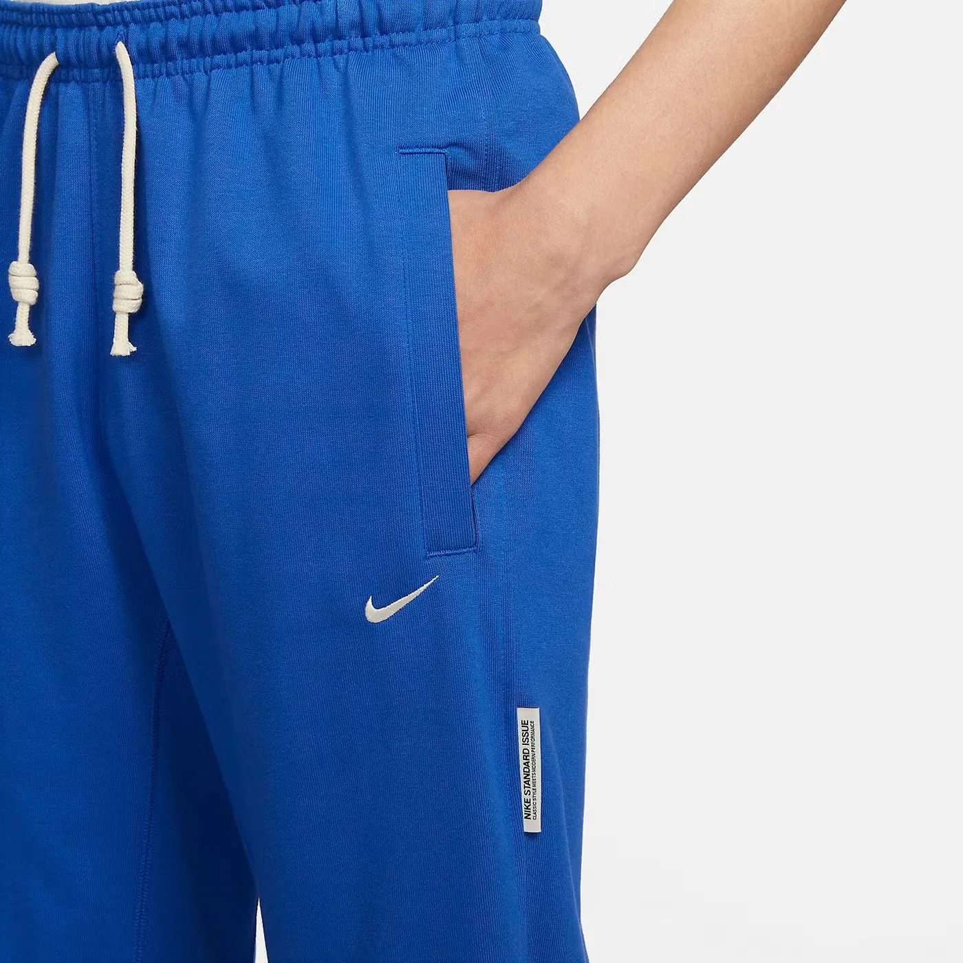 Брюки баскетбольные с технологией Dri-FIT Standard Issue Nike, синие — фото 2