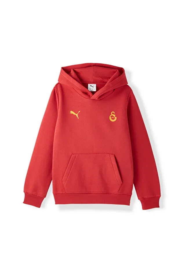 Детское худи с принтом Galatasaray Puma Kids Hooded Sweatshirt Gsstore, Red