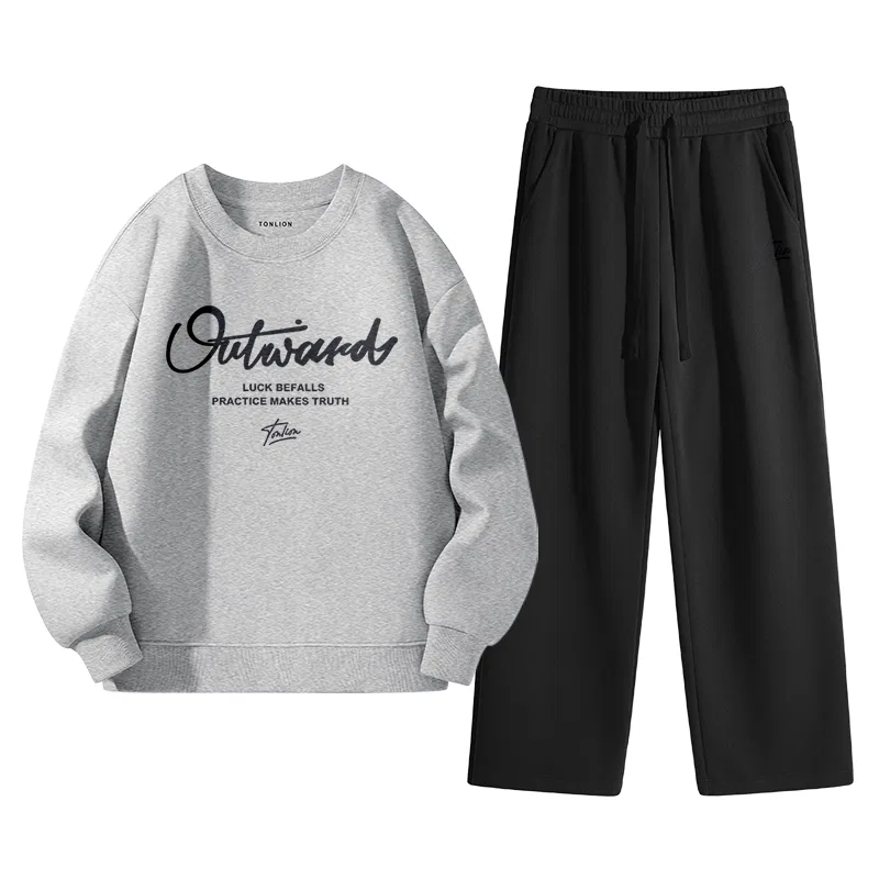 Детский спортивный комплект Tonlion, Цвет Heather Grey Black