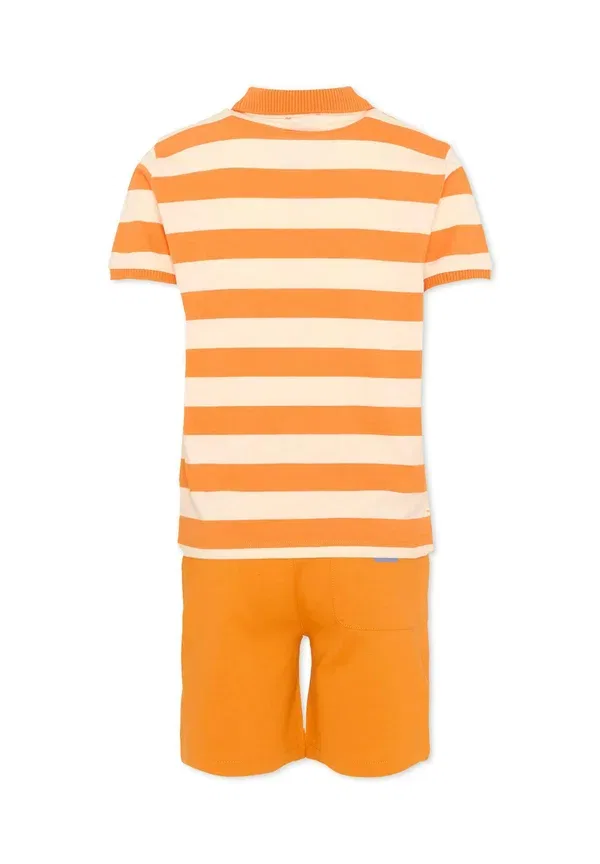 Спортивные брюки из хлопка Tru Trussardi Junior, Orange, оранжевый — фото 2