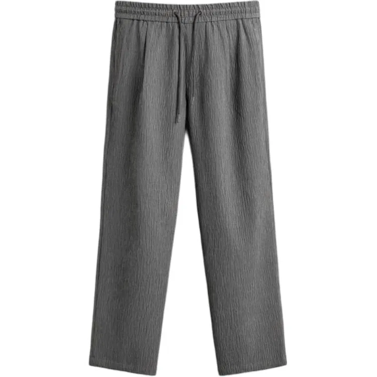 Мужские повседневные брюки среднего прямого кроя Heather Gray ZARA, Heather Gray
