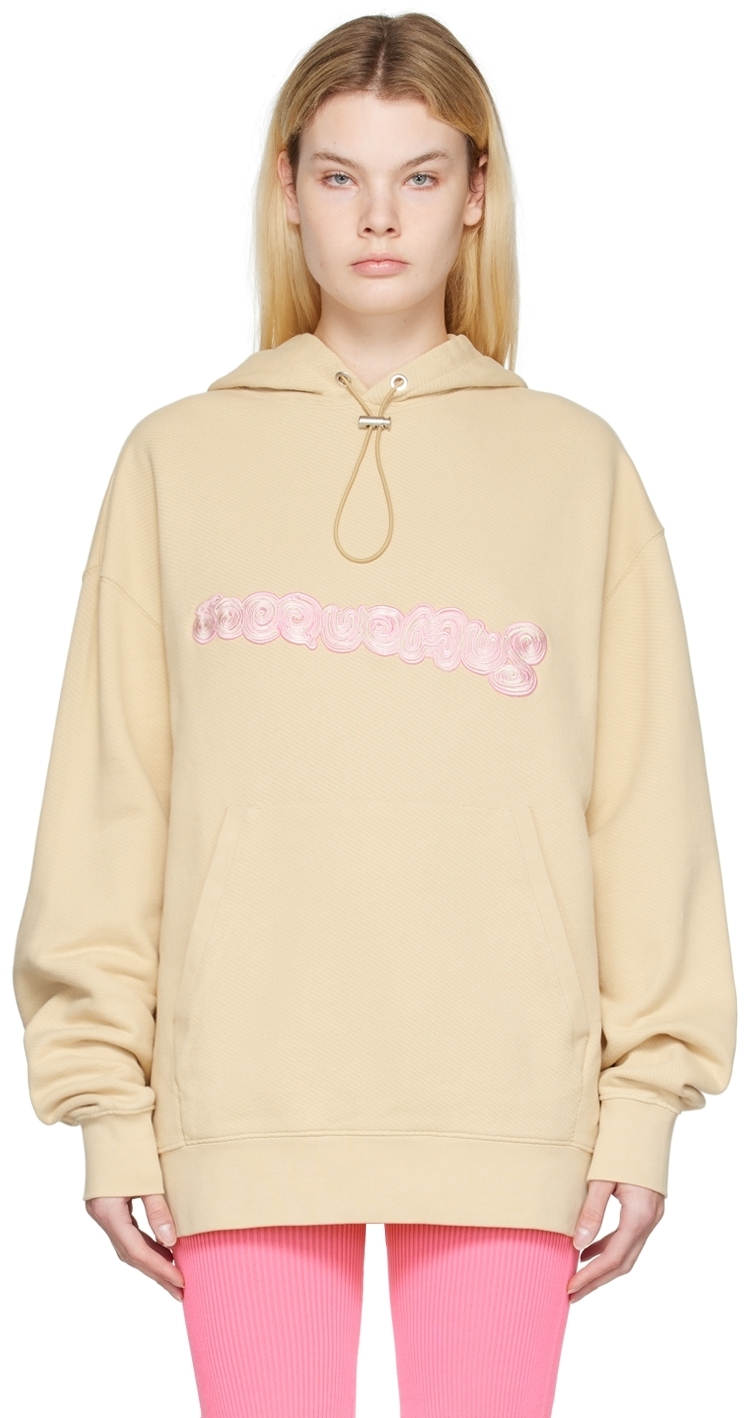 

Худи Le Papier 'Le Sweatshirt Spirale' бежевого цвета Jacquemus, Бежевый, Худи Le Papier 'Le Sweatshirt Spirale' бежевого цвета Jacquemus