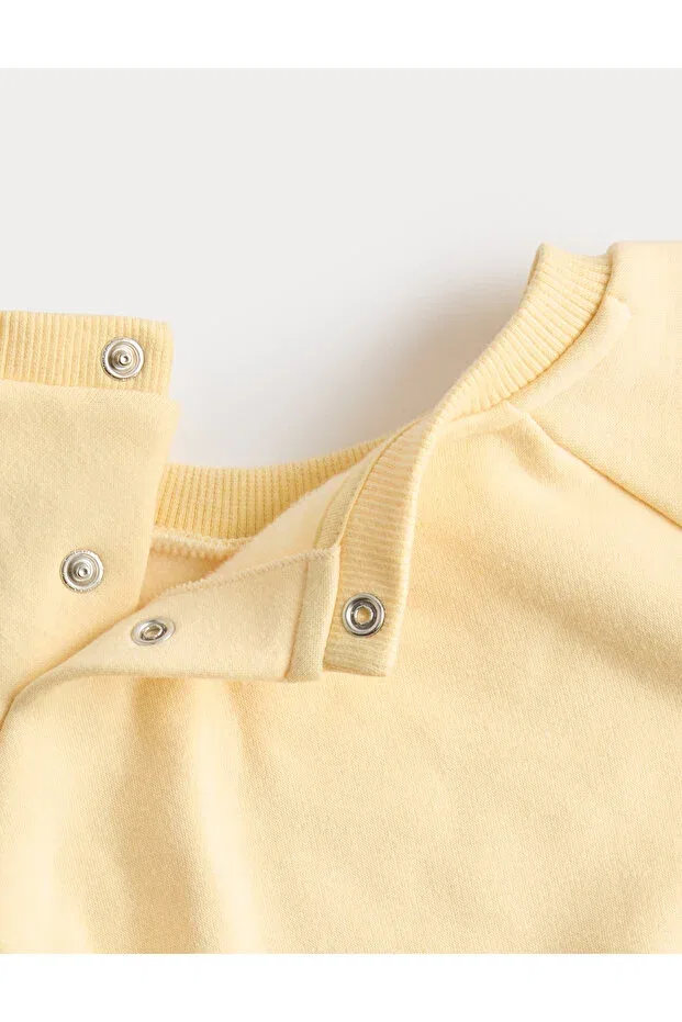 Детское для мальчиков свитшот хлопковый Marks & Spencer, Yellow — фото 2