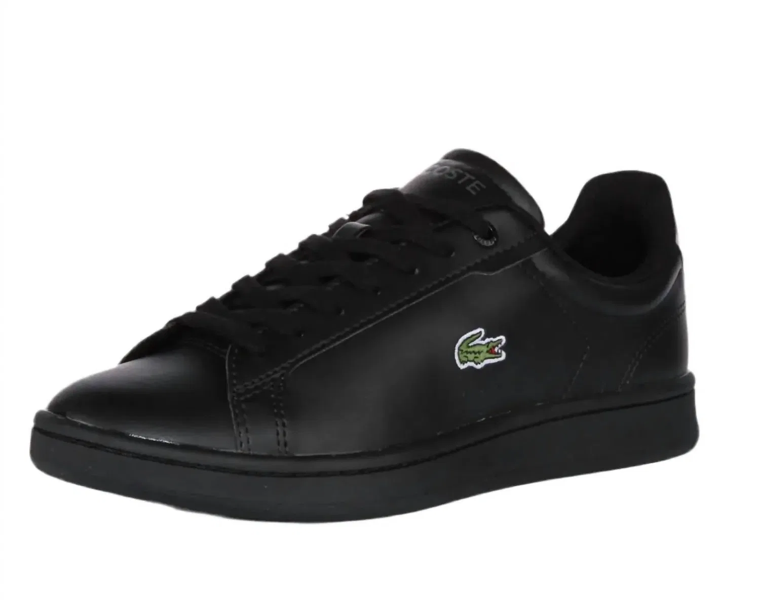 Детские кроссовки для девочек на плоской подошве Carnaby Pro Bl 23 1 Suj Lacoste, черный — фото 3