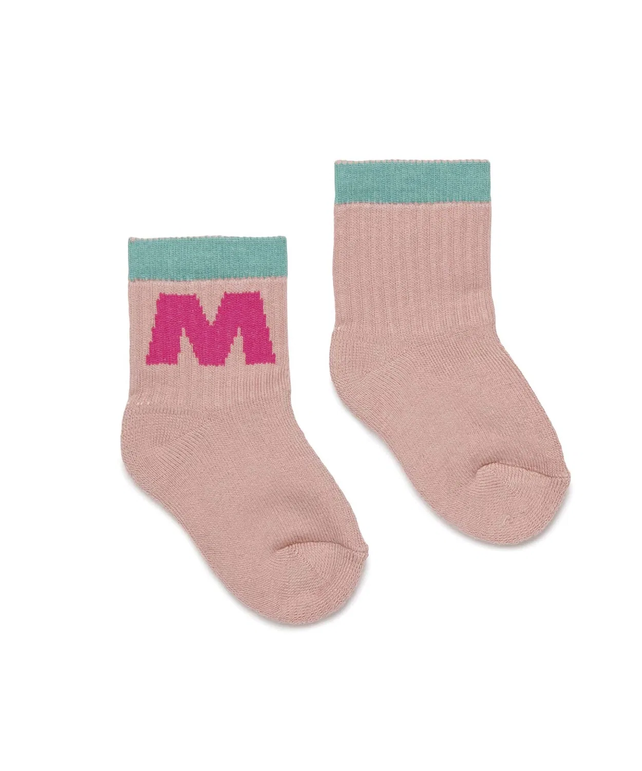 Детские носки с интарсией MARNI, Light Pink